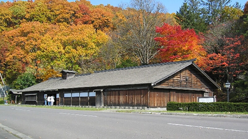 国指定史跡　旧島松駅逓所